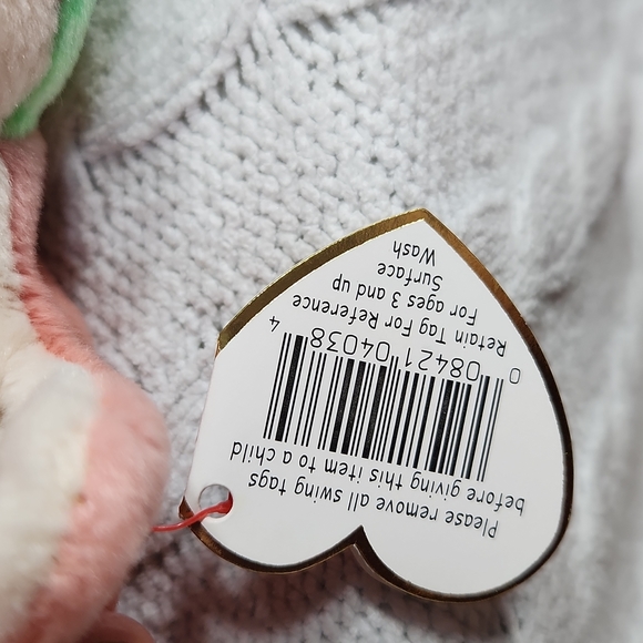 🕸Vintage Ty Beanie Baby Original "Iggy" The Iguana 1997 P.V.C Pellets - Picture 9 of 12